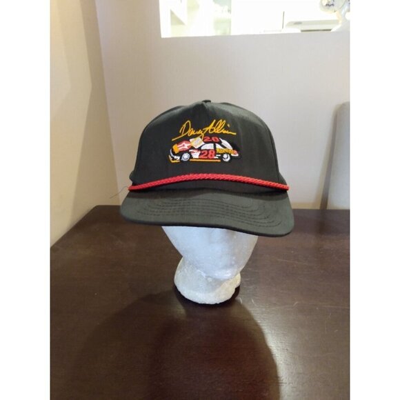 Other - Vintage NASCAR Davey Allison Snapback Hat #28 Texaco Havoline Made In USA